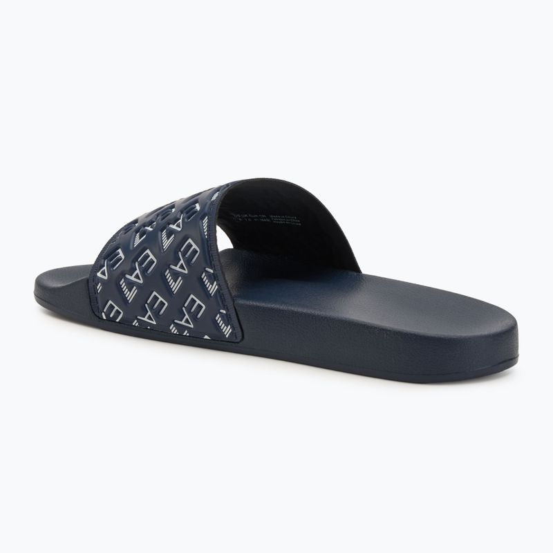 Papuci EA7 Emporio ArmaniWater Sports All Over navy / white 3