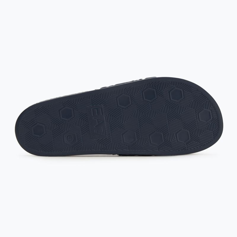 Papuci EA7 Emporio ArmaniWater Sports All Over navy / white 4