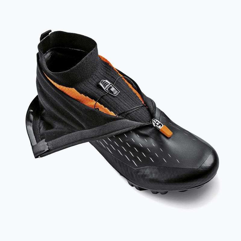 Pantofi de ciclism MTB pentru bărbați DMT WKM1 negru/portocaliu 11