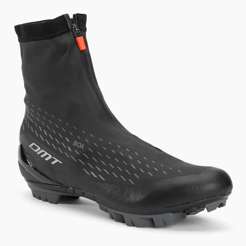 Pantofi de ciclism MTB pentru bărbați DMT WKM1 negru/portocaliu