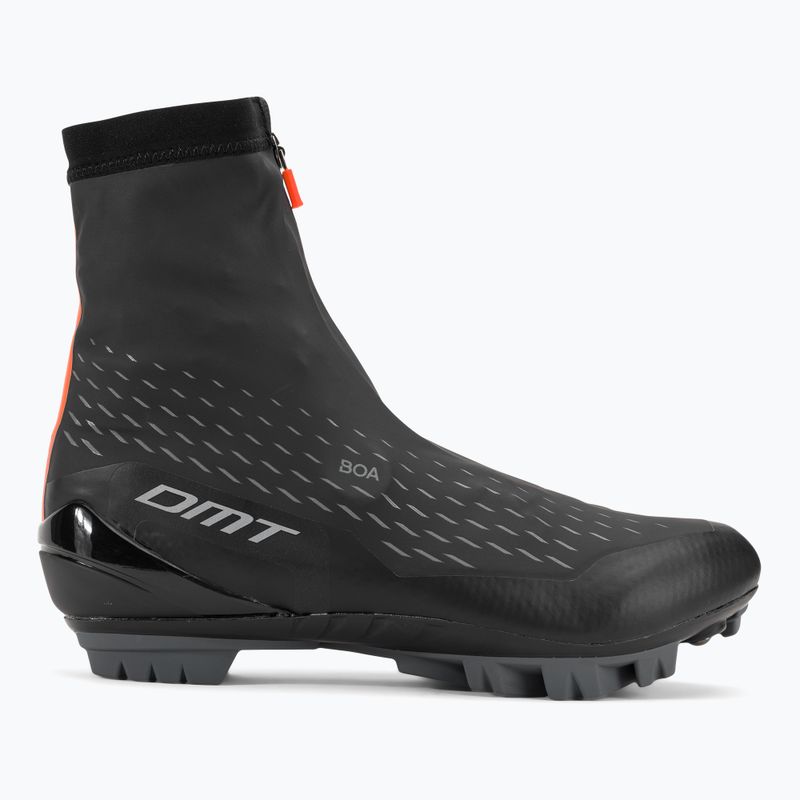Pantofi de ciclism MTB pentru bărbați DMT WKM1 negru/portocaliu 2