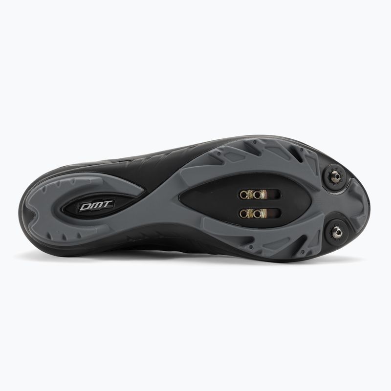Pantofi de ciclism MTB pentru bărbați DMT WKM1 negru/portocaliu 5