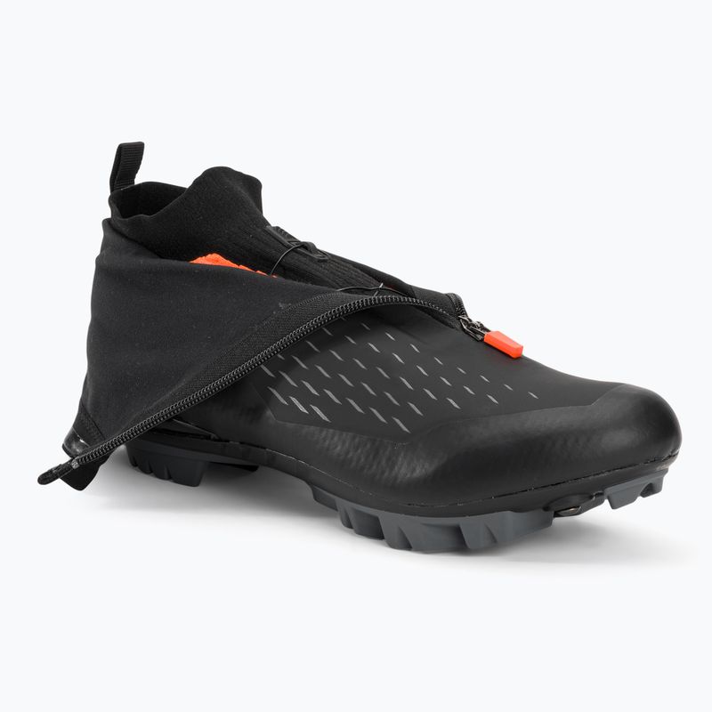 Pantofi de ciclism MTB pentru bărbați DMT WKM1 negru/portocaliu 7