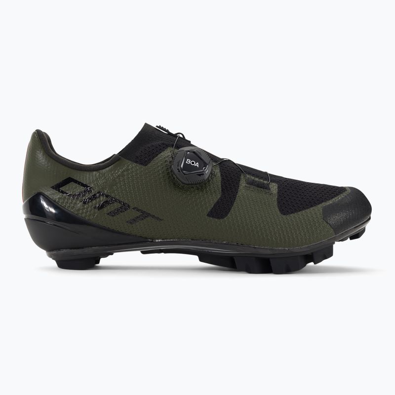 Încălțăminte de ciclism MTB pentru bărbați DMT KM3 green/black 2