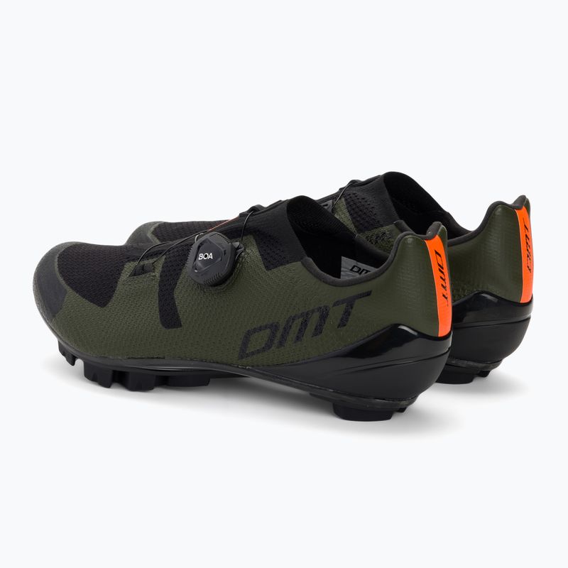 Încălțăminte de ciclism MTB pentru bărbați DMT KM3 green/black 3