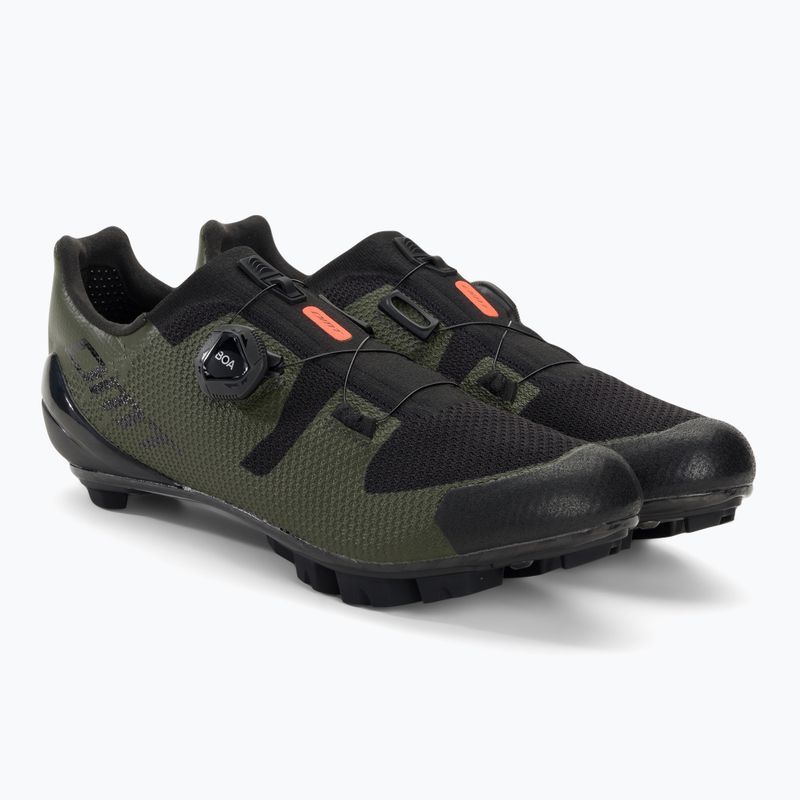 Încălțăminte de ciclism MTB pentru bărbați DMT KM3 green/black 4