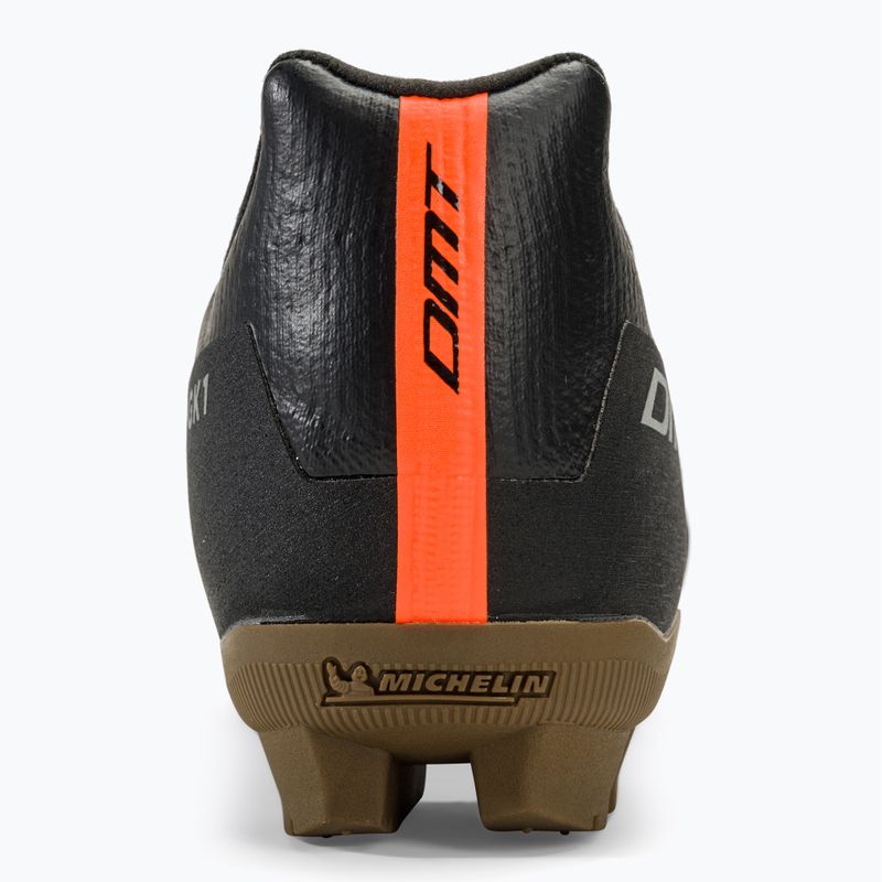 Pantofi de ciclism MTB pentru bărbați DMT GK1 negru/ocra 6