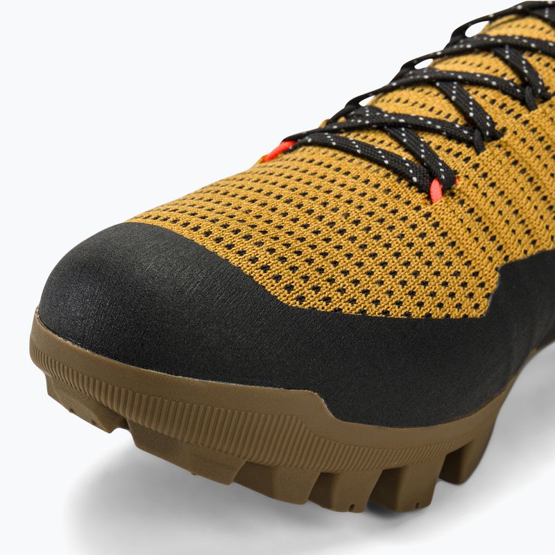 Pantofi de ciclism MTB pentru bărbați DMT GK1 negru/ocra 7