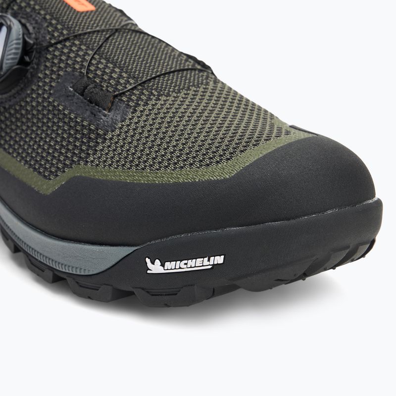 Încălțăminte de ciclism MTB męskie DMT TK10 green/black 7