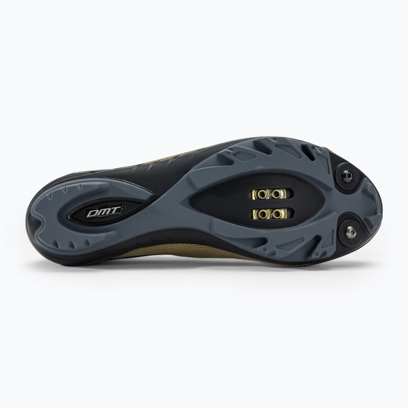 Pantofi de ciclism MTB pentru bărbați DMT KM4 negru/bronz 4