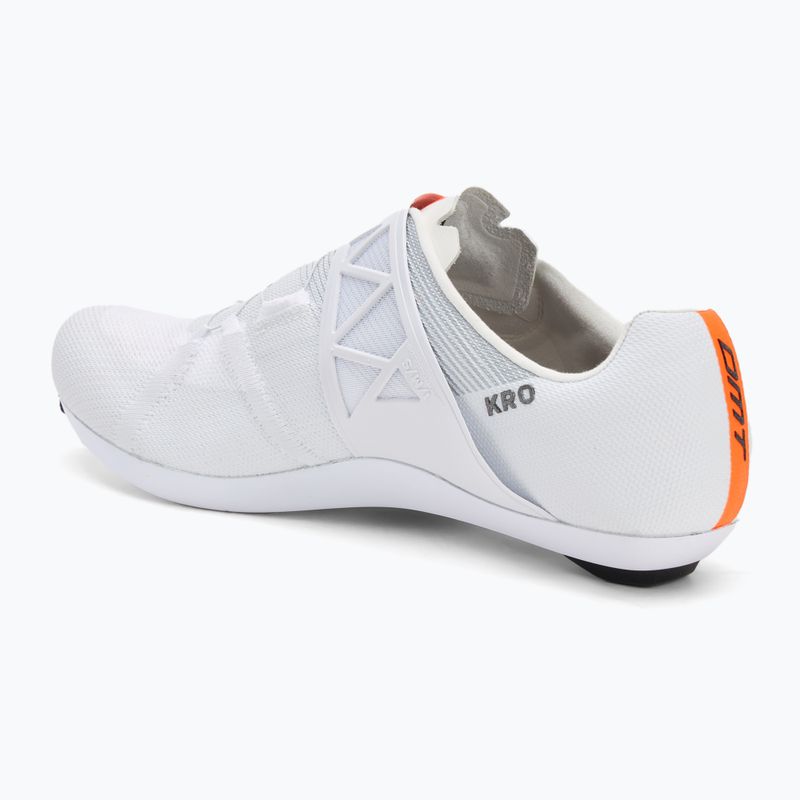 Încălțăminte de șosea pentru bărbați DMT KR0 EVO white/silver 3