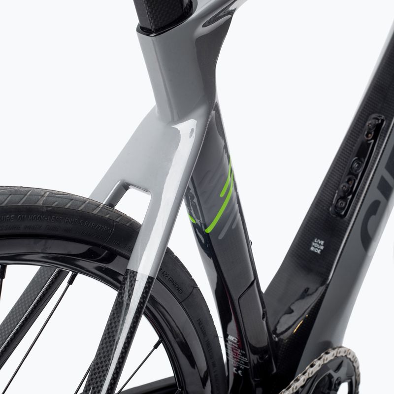 Cipollini FLUSSO DISC BRAKE SRAM RIVAL AXS bicicletă de șosea gri M0012MC122FLUSSO_DB O40OP 9