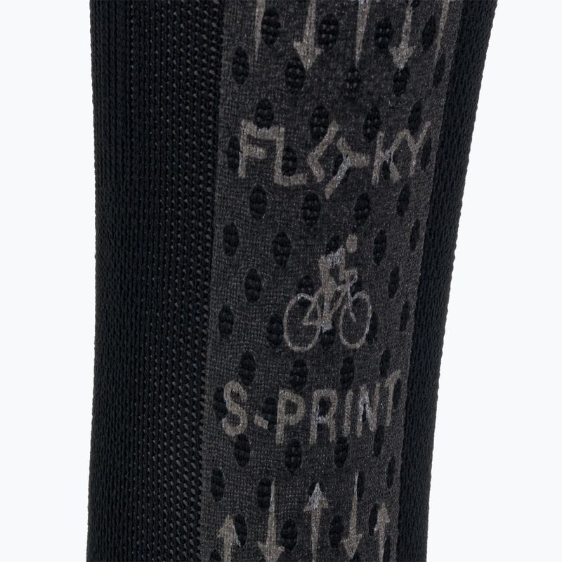 Șosete de ciclism DMT S-Sprint Biomechanic negre 0015
