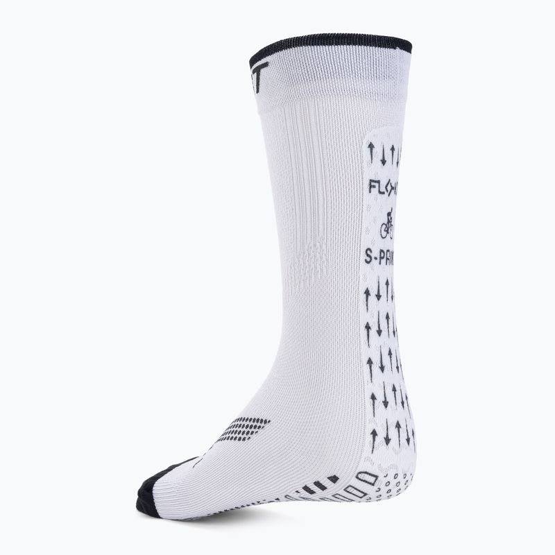 Șosete de ciclism DMT S-Sprint Biomechanic albe 0045 3