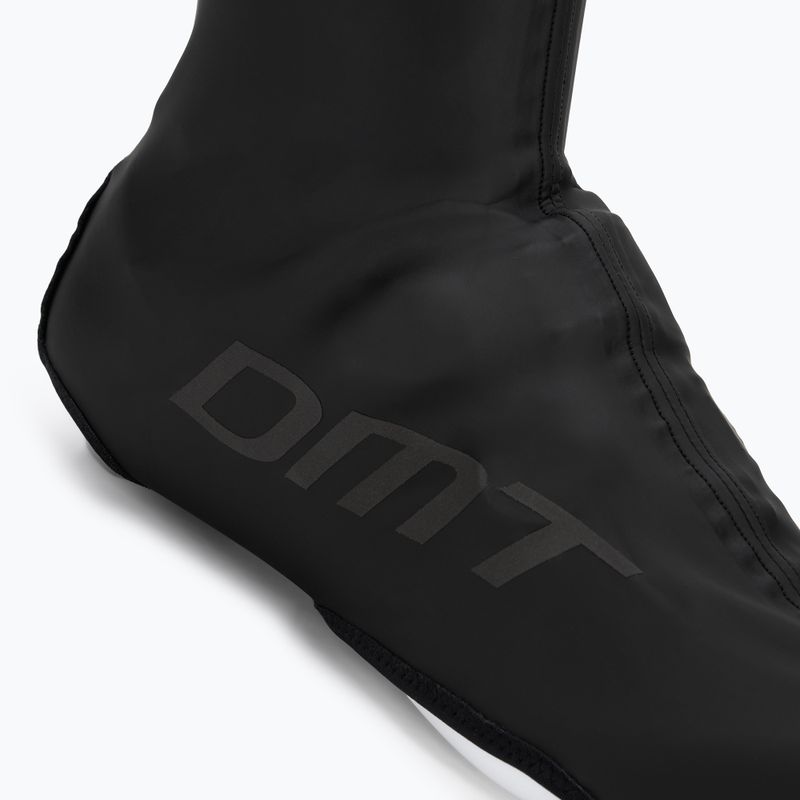 Apărători pentru încălțăminte de ciclism DMT Rain Race black/black reflective 2