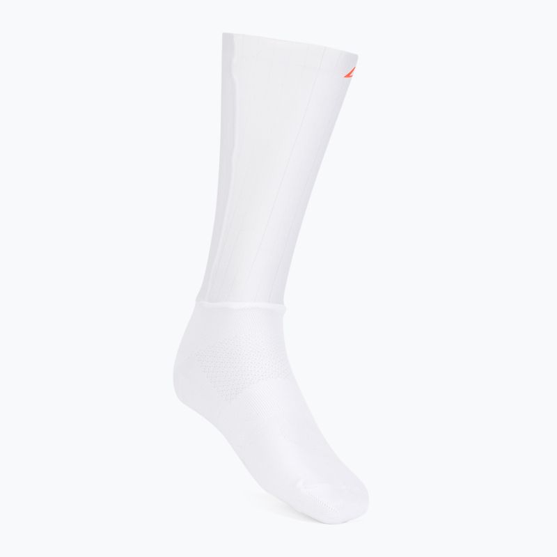 Șosete de ciclism DMT Aero Race albe 0051
