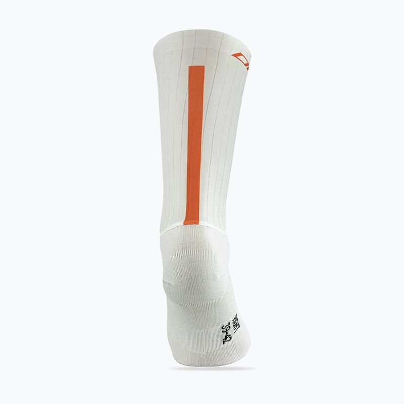 Șosete de ciclism DMT Aero Race albe 0051 6