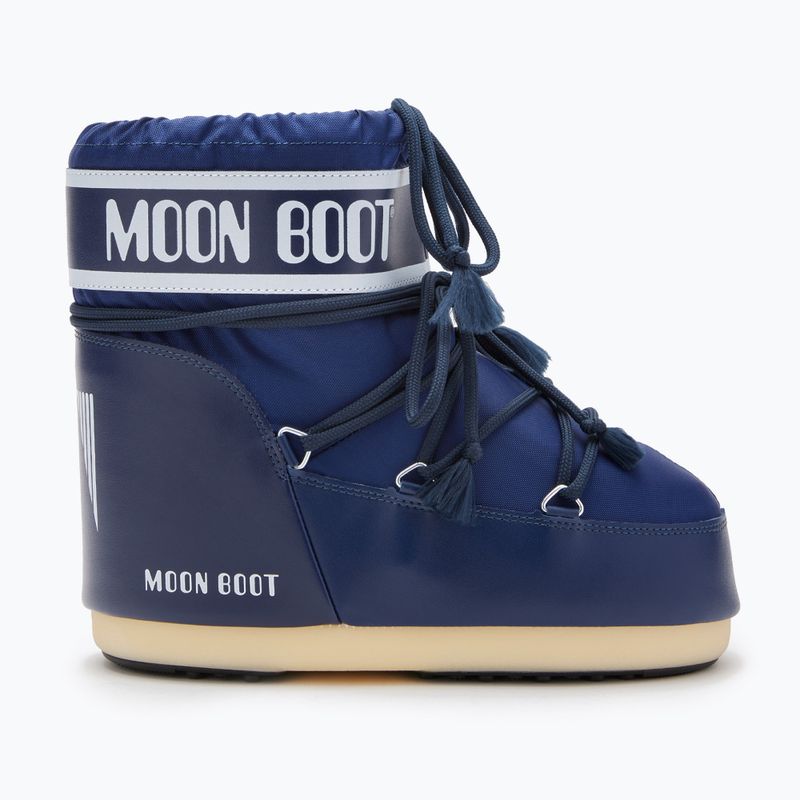 Ghete pentru femei Moon Boot Icon Low Nylon blue 8