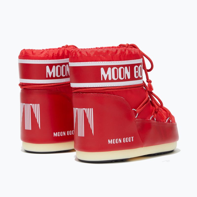 Ghete de zăpadă pentru femei  Moon Boot Icon Low Nylon red 2