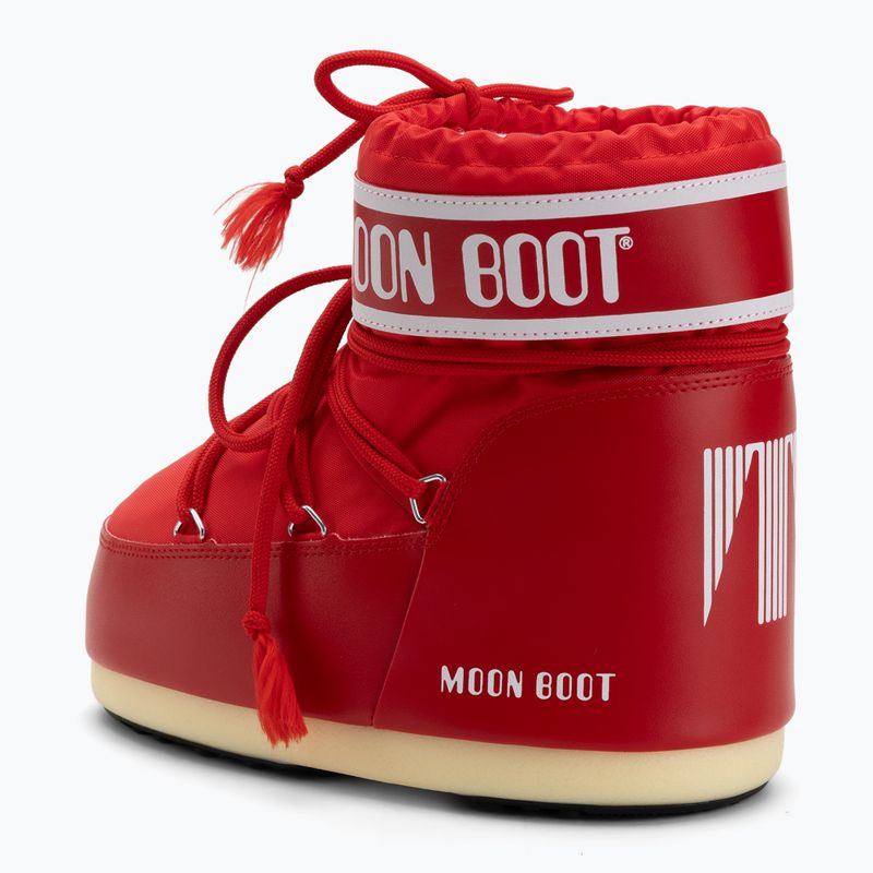 Ghete de zăpadă pentru femei  Moon Boot Icon Low Nylon red 3