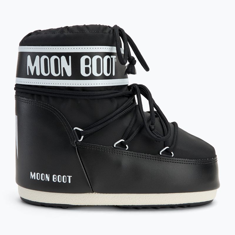 Ghete pentru femei Moon Boot Icon Low Nylon black 2