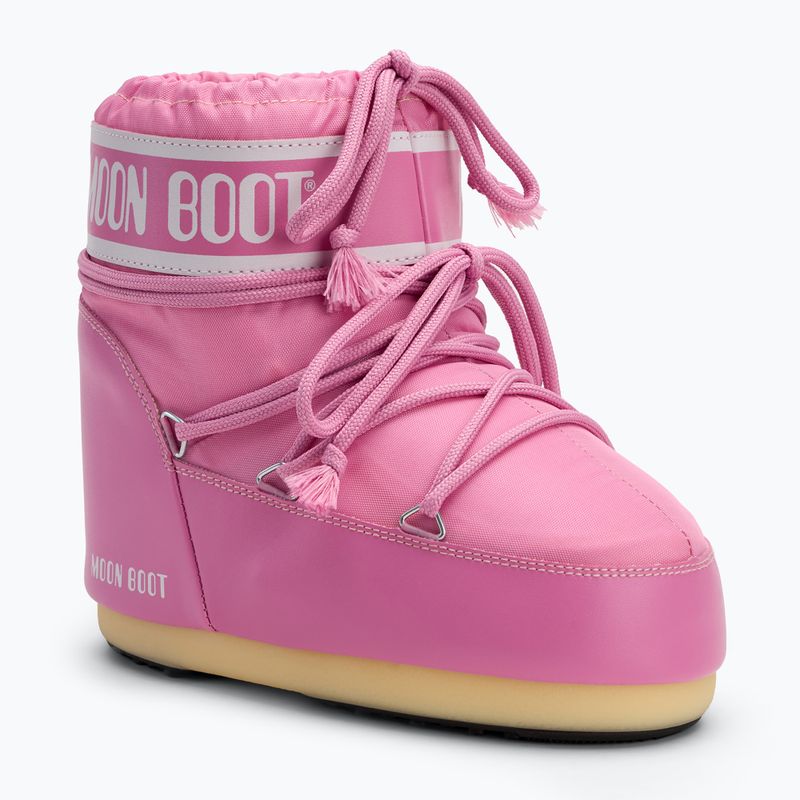 Ghete pentru femei Moon Boot Icon Low Nylon pink