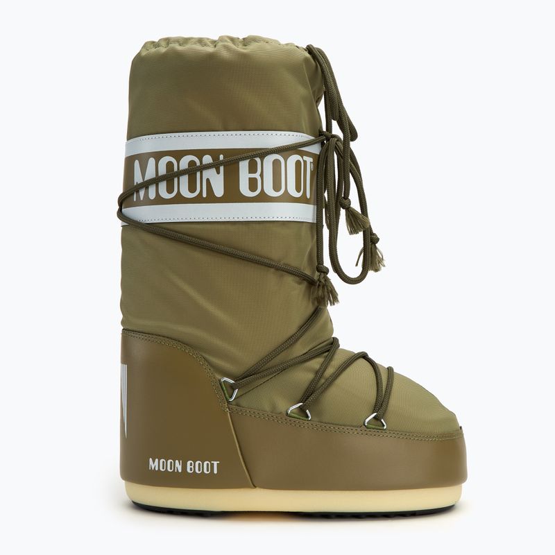 Ghete pentru femei Moon Boot Icon Nylon khaki 2