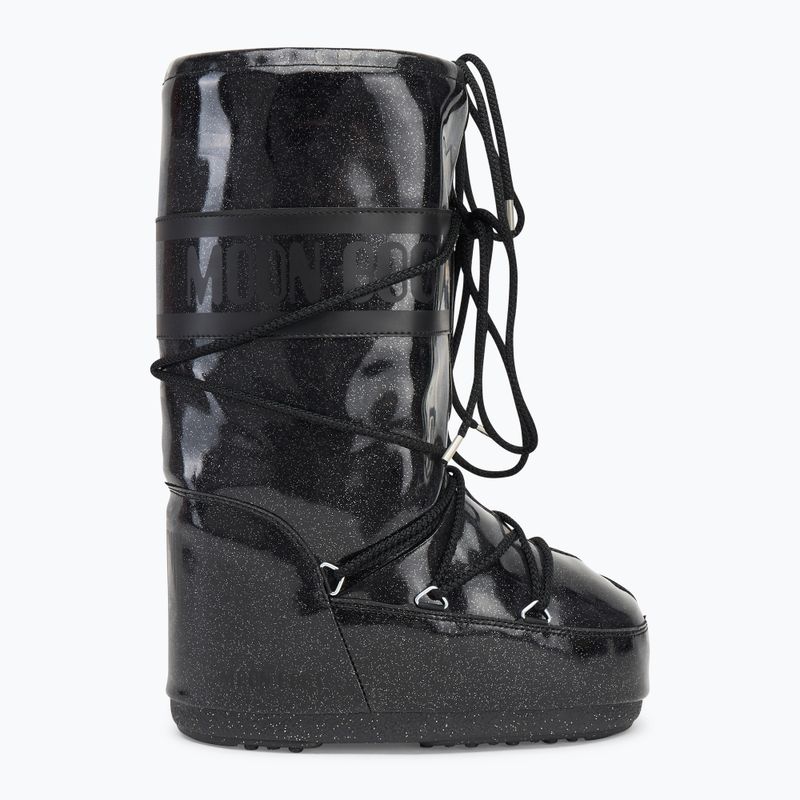 Ghete de zăpadă Moon Boot Icon Glitter black 2