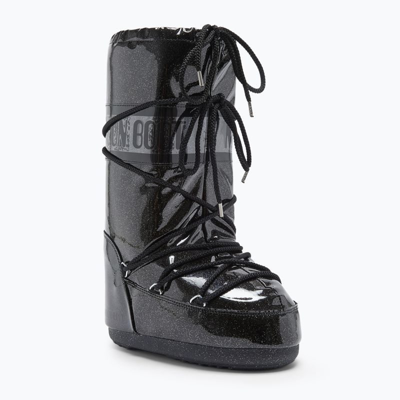 Ghete de zăpadă Moon Boot Icon Glitter black 8