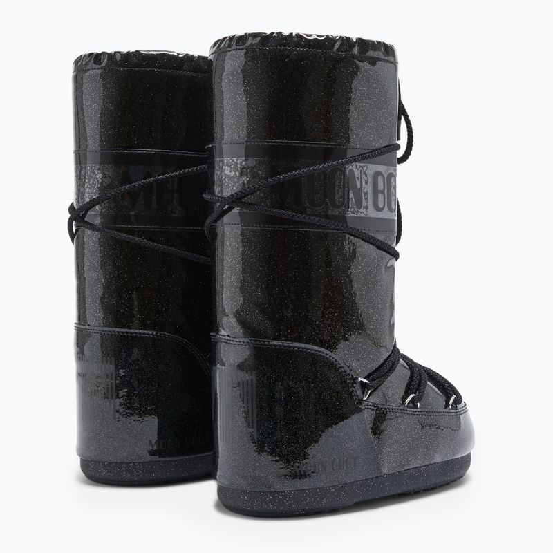 Ghete de zăpadă Moon Boot Icon Glitter black 10