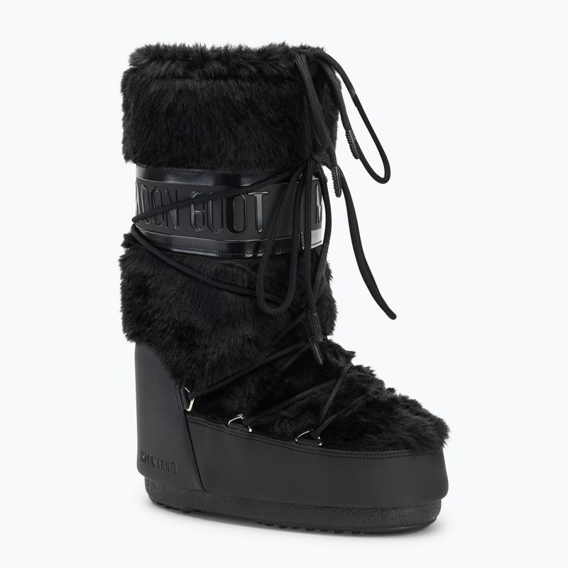 Ghete de zăpadă Moon Boot Icon Faux Fur black