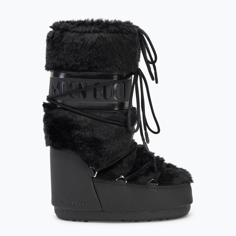 Ghete de zăpadă Moon Boot Icon Faux Fur black 2