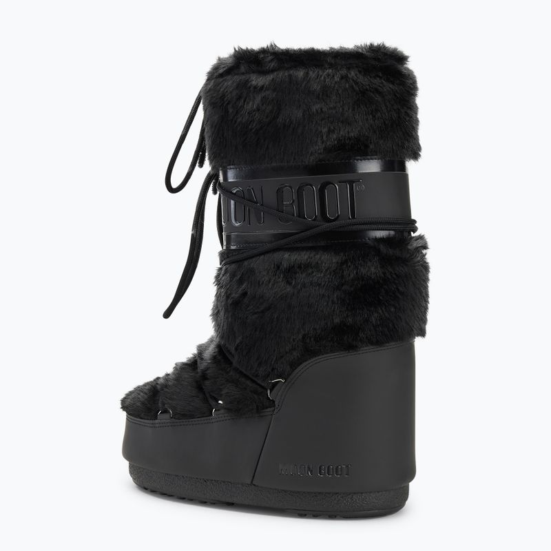 Ghete de zăpadă Moon Boot Icon Faux Fur black 3