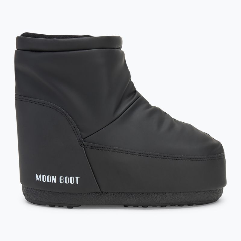 Ghete de zăpadă pentru femei  Moon Boot Icon Low No Lace Rubber black 2