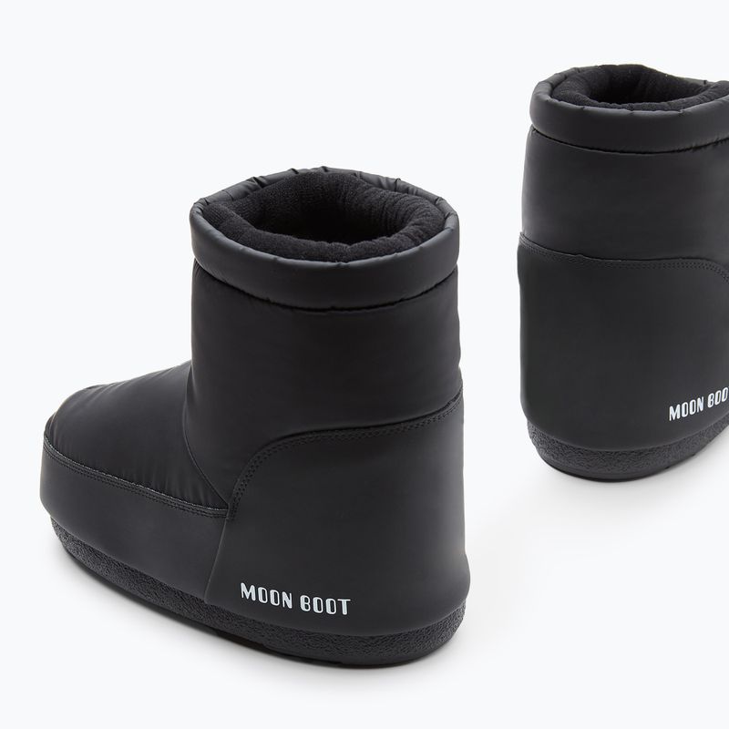 Ghete de zăpadă pentru femei  Moon Boot Icon Low No Lace Rubber black 9