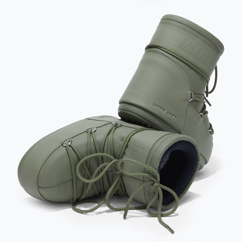 Ghete de zăpadă pentru femei  Moon Boot Icon Low Rubber khaki 9