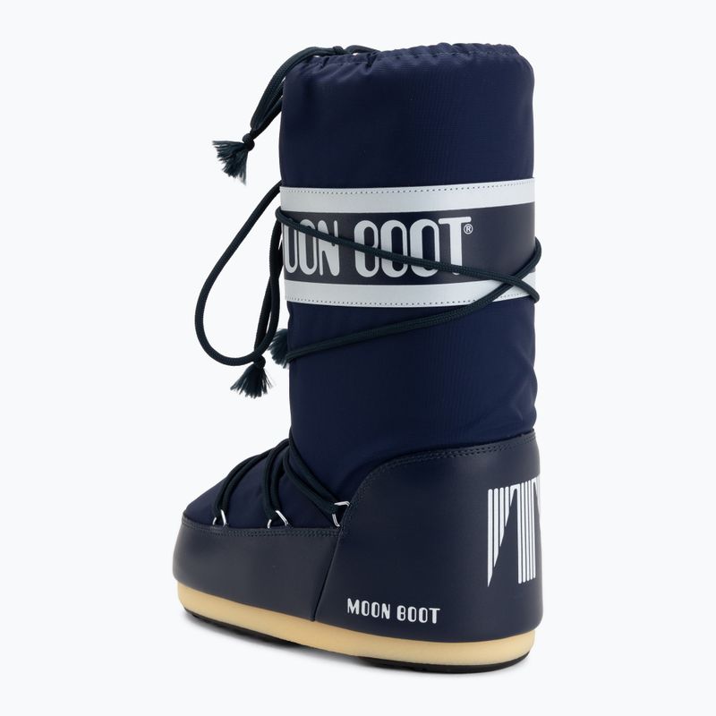 Ghete pentru femei Moon Boot Icon Nylon blue 3