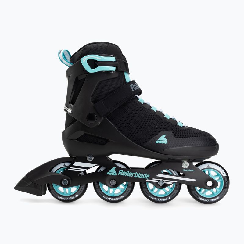 Role pentru femei Rollerblade Sirio 80 W black/teal blue 2