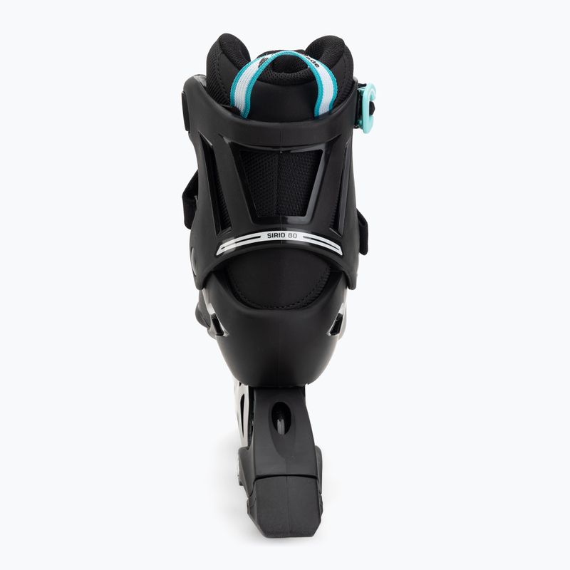 Role pentru femei Rollerblade Sirio 80 W black/teal blue 5