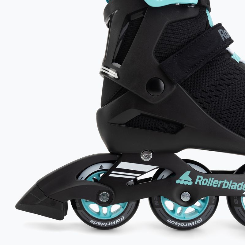 Role pentru femei Rollerblade Sirio 80 W black/teal blue 6