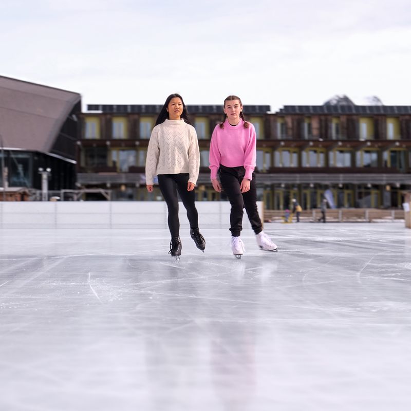 Patine artistice pentru femei Bladerunner Aurora W white/silver 6