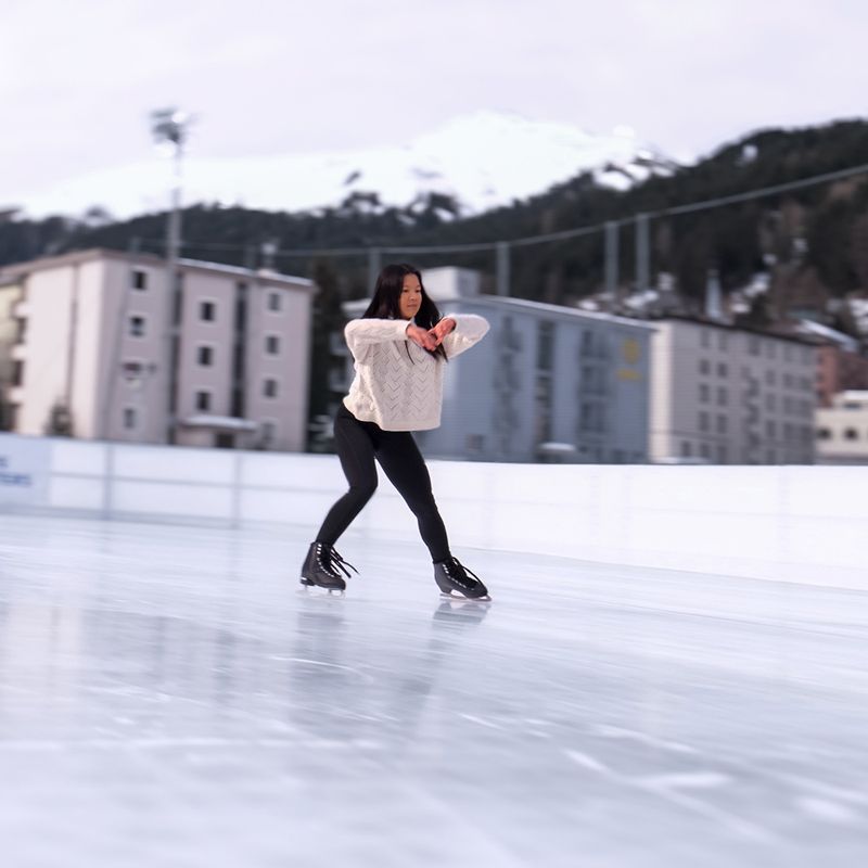 Patine artistice pentru femei Bladerunner Aurora W black 6