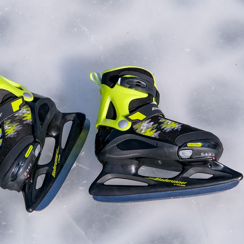 Patine pentru copii Bladerunner Micro Ice black/lime 14
