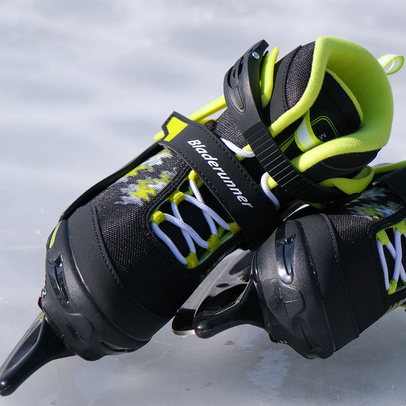 Patine pentru copii Bladerunner Micro Ice black/lime 15