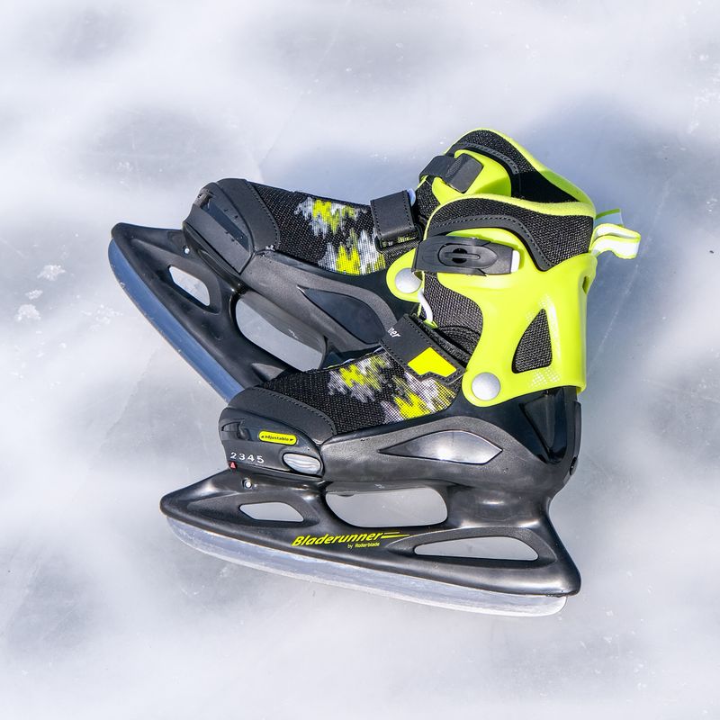 Patine pentru copii Bladerunner Micro Ice black/lime 16