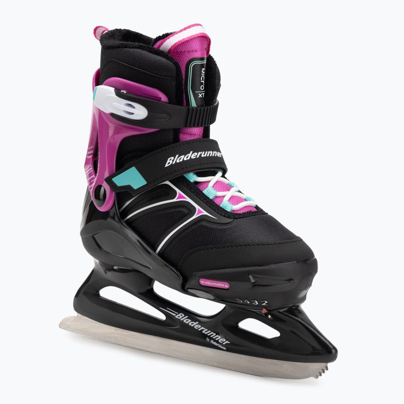 Patine pentru copii Bladerunner Micro Xt Ice G black/fuchsia 2