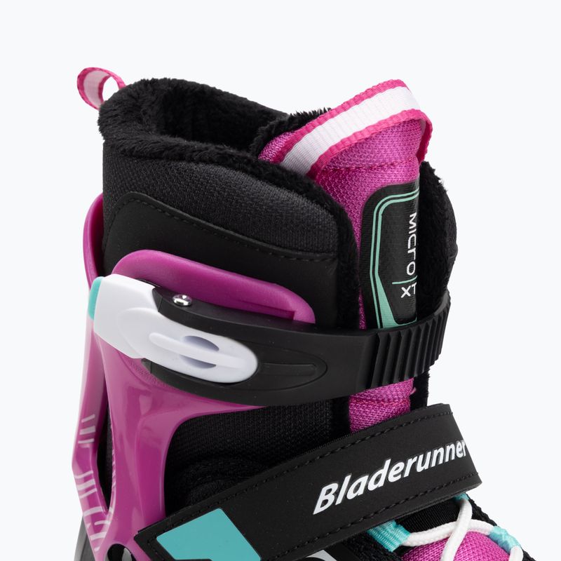 Patine pentru copii Bladerunner Micro Xt Ice G black/fuchsia 6