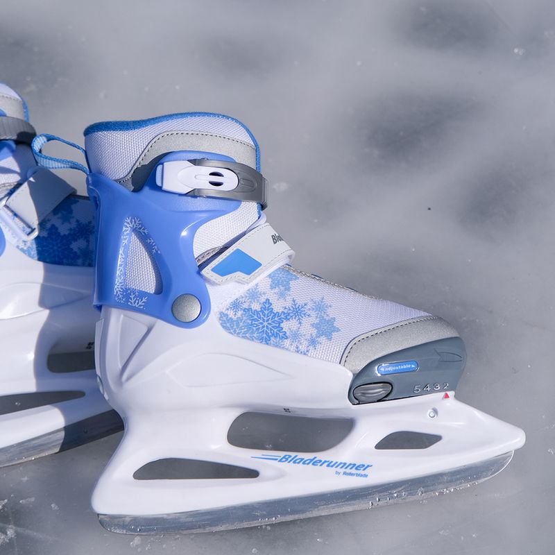 Patine pentru copii Bladerunner Micro Ice G white/blue 9