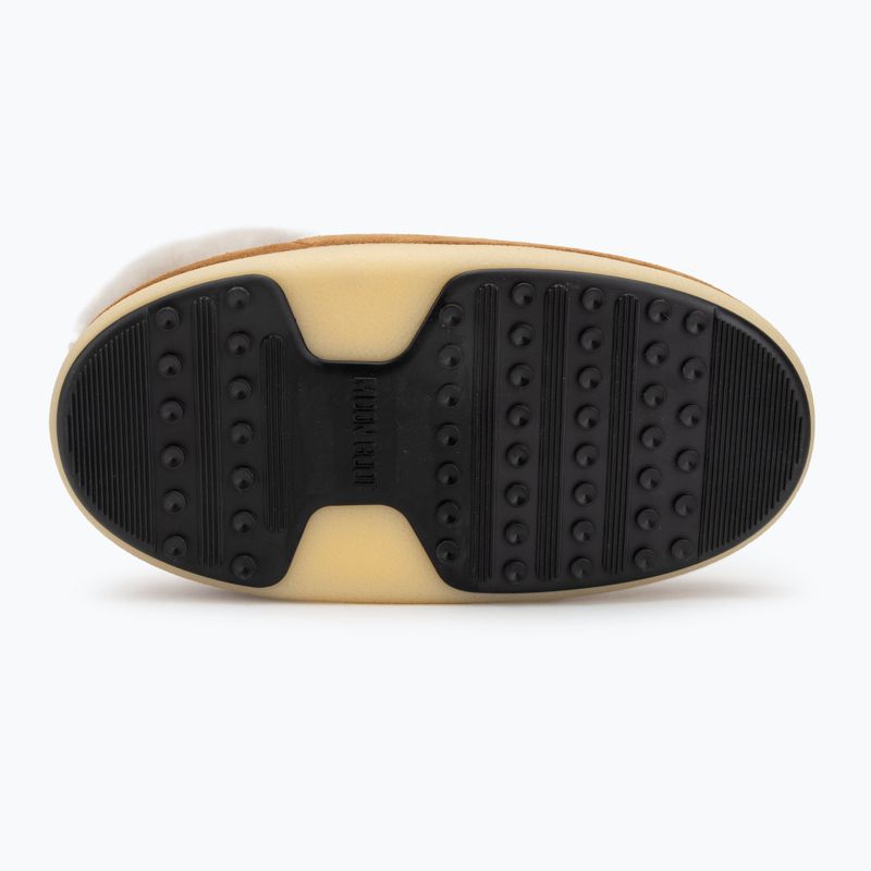 Ghete de zăpadă pentru bărbați  Moon Boot Evx Mule Suede cognac/natural 4