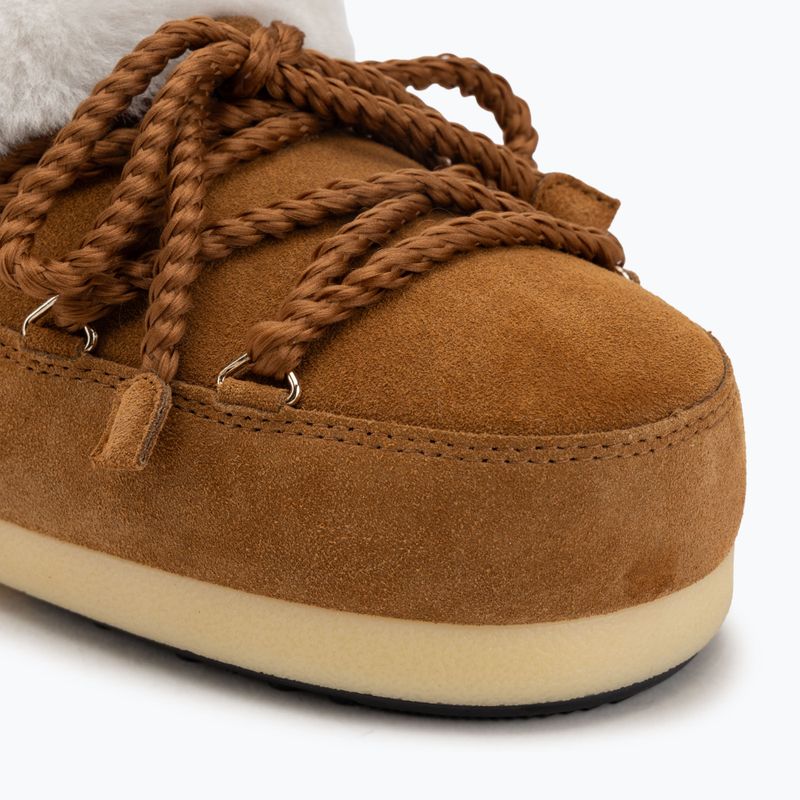 Ghete de zăpadă pentru bărbați  Moon Boot Evx Mule Suede cognac/natural 7